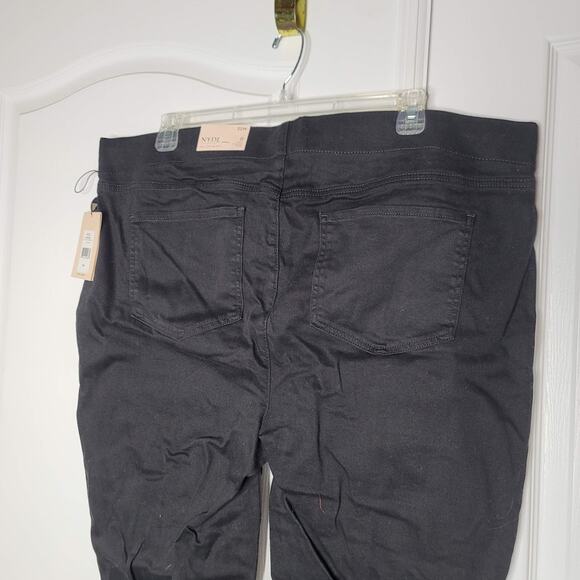 NYDJ Pull on Skinny Ankle Pintucks Size 22W women's PLUS Jeans Tambor - Picture 4 of 7